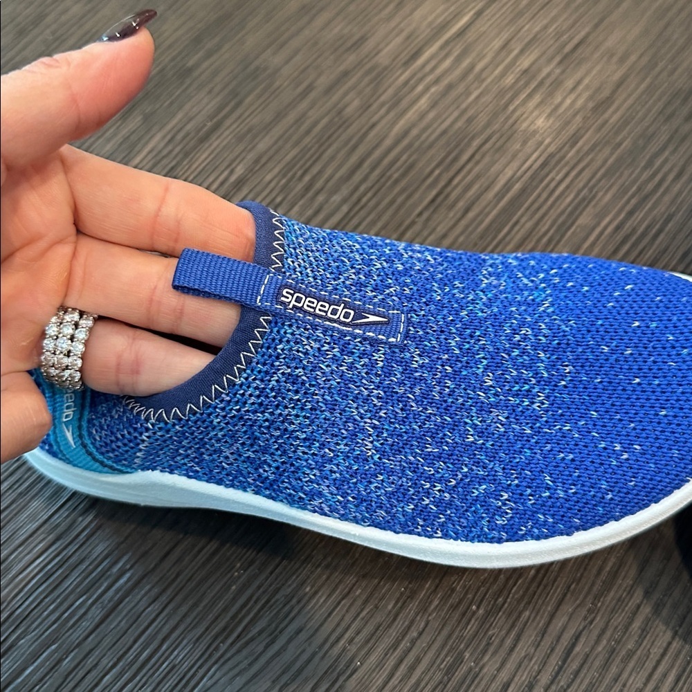 Speedo Kids Vibrant Blue Water Shoes - Picture 2 of 4